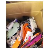 Skid mixed Halloween and fall decor