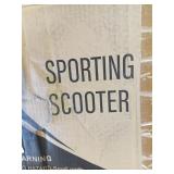 Sporting scooter blue