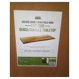 PIPE DECOR Restore Wood for Console Table Top or B