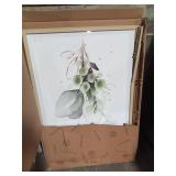 Large picture with frame damage