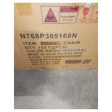 Set of 2 dining chairs