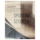 Sporting scooter blue