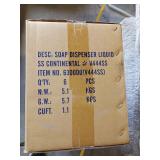 6 pk soap dispensers