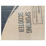 Sporting scooter blue