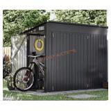 Black Metal Shed 7