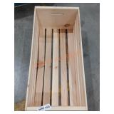 Wooden Crate 12.5"x27"x10"