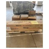 Loft Bed Frame(Full), Wall Tile(6Box)Located