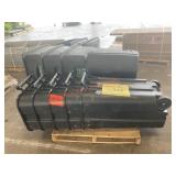 Assorted Rolling Trash Cans 8X THE BID