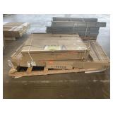 Shower Base, Clear Glass Shower Door