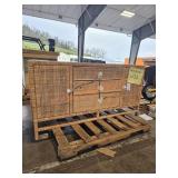 Vivan Honey Rattan Storage (dented right side)