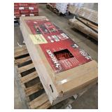 Husky 77" Industrial Shelving- Red