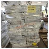 Skid of Mixed size air filters