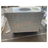 44ï¿½ Single Sink Bathroom Vanity (Damaged)