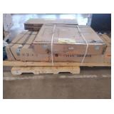 Glacier bay shower base and glass panels