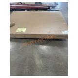 Bed frame(KING) W/ Upholstery CoverBrown