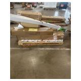 Pocket Door Frame, 30in Cabinet, Acrylic Shower