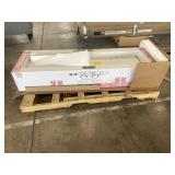 73ï¿½ Cultured Marble Double Sink Vanity Top