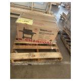 Deluxe 30in Charcoal GrillWith Cover, Royal