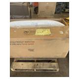 White Bathtub, 59.1" L X 29.5" W X 23.2"