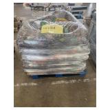 Pallet of Premium Brown Wood Mulch