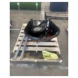 Husky Poly Wheelbarrow(6 CU FT)