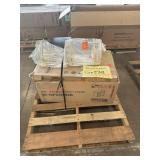 30in Vanity Cabinet, Metal Stand,Electric