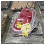 Portable charcoal grill 2x the bid