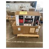 Utility Cabinet, Upholstered Bedframe/