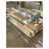 Stair Molding, Bathroom Mirror, Shutters