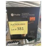 GE Automatic Espresso Machine