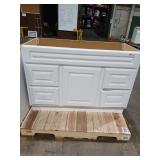 White Cabinet 48"x34"x21";