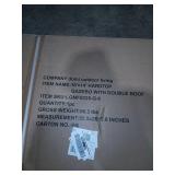 hardtop gazebo with double roof