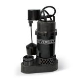 14 HP Aluminum Submersible Sump Pump Vertical Swit