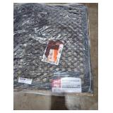 Drainage Black 2 Ft. X 3 Ft. Rubber Mat