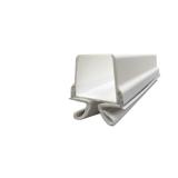 32 in. White Vinyl  Rubber CINCH Door Seal