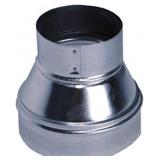 8 in. to 6 in. Galvanized Steel Round Reducerincre