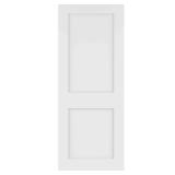 28 in. X 80 in. Shaker 2-Panel Solid Wood PineMDF