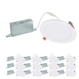 HLBSL 6 in. Can Less Integrated LED, 900 Lumens, 5