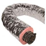 8 in. X 25 Ft. Insulated Flexible Duct R8 Silver J