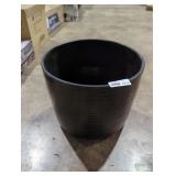 12" Plastic Black Pot