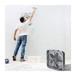 Power Plus 20 in. 3 Speed Box Fan Gray