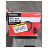 Piggy Back Float Switch for Sump and Sewage Pumps