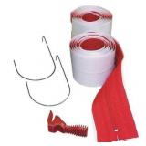 3 in. X 84 in. Heavy Duty Adhesive Zippers Dust Ba