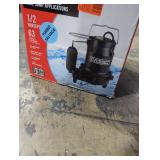 Everbilt 12 HP Cast Iron Sump Pump Model # HDS50