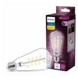 60-Watt Equivalent ST19 Spiral Filament Dimmable E