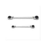 Metric Quad Drive Ratcheting Wrench Set (2-Piece)