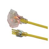 50 Ft. 143 Medium Duty IndoorOutdoor Extension Cor