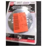 4 in. Round Screw-in Stainless Steel Shower Drain