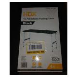 HDX 4ft Black Folding Table