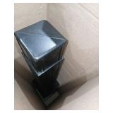 Craftsman Mailbox and Post Kit, Black